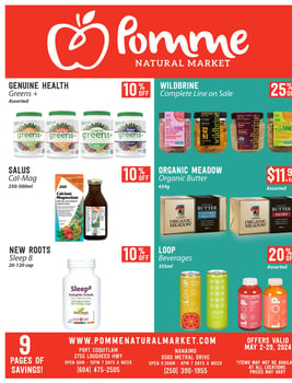 Pomme Natural Market - Monthly Savings